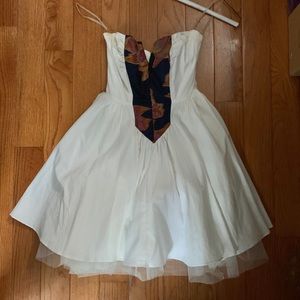 ModCloth Strapless Cocktail Dress